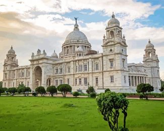 Victoria Memorial Building Kolkata diamond painting