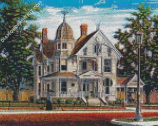 Victorian House diamond painting