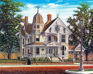 Victorian House diamond painting