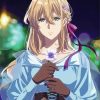 Violet Evergarden Anime Girl diamond painting