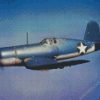 Vought F4U Corsair Aircraft diamond painting