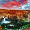 Washington Palouse Waterfall diamond painting