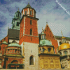 Wawel Cathedral Krakow diamond painting