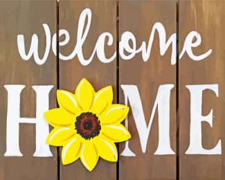 Welcome Home diamond painting