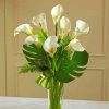 White Calla Lilies Bouquet diamond painting