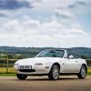 White Mazda Mx5 Car diamond painting