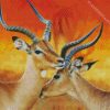 Wild Impalas diamond painting