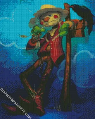 Wizard Of Oz Scarecrow diamond painting