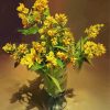 Yellow Phlox Vase diamond painting