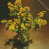 Yellow Phlox Vase diamond painting