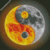 Yin Yang Moon And Sun diamond painting