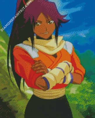 Yoruichi Shihouin diamond painting