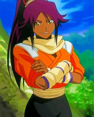 Yoruichi Shihouin diamond painting