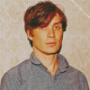 Young Cillian Murphy diamond painting