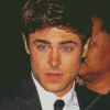 Zac Efron diamond painting