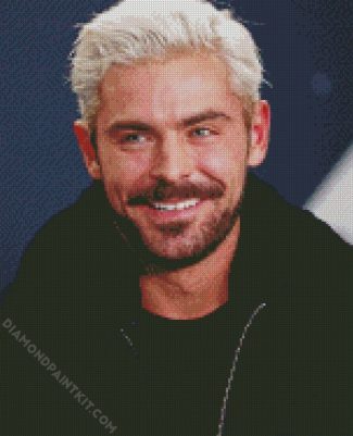 Zachary David Alexander Efron diamond painting