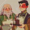 Zuko And Iroh diamond painting