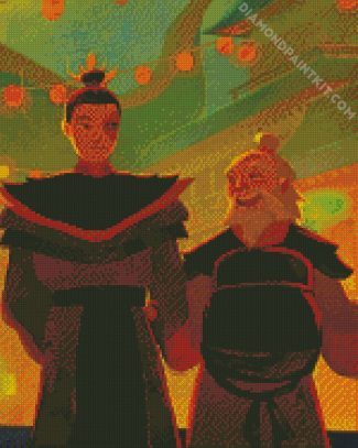 Zuko And Iroh Avatar diamond painting