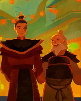 Zuko And Iroh Avatar diamond painting