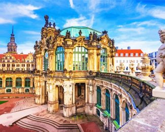 Zwinger Dresden Germany diamond painting