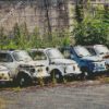 Abandoned Vintage Fiat Cars diamond painting