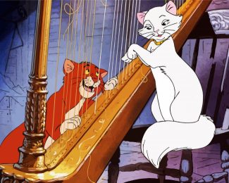 Aesthetic The Aristocats diamond painting