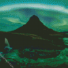 Aesthetic Kirkjufell diamond painting