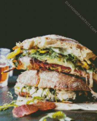 Aesthetic Sandwich diamond painting