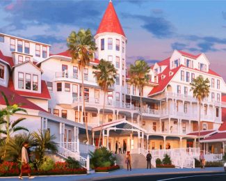 Aesthetic Coronado Island diamond painting