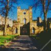 Aesthetic Durham Castle diamond Painting