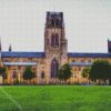 Aesthetic Durham Cathedral Uk diamond painting