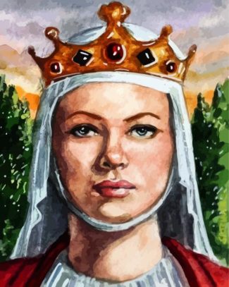 Aesthetic Eleanor Of Aquitaine diamond painting