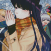 Aesthetic Komi Girl diamond painting