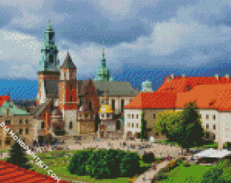 Aesthetic Krakow diamond painting