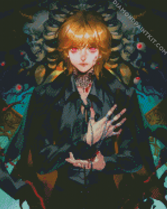 Aesthetic Kurapika diamond painting