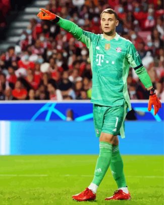 Aesthetic Manuel Neuer diamond painting