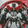 Aesthetic Mazinger diamond painting