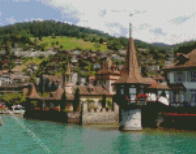 Aesthetic Oberhofen diamond painting