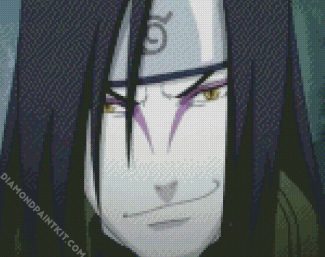 Aesthetic Orochimaru diamond painting