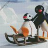 Aesthetic Pingu diamond painting