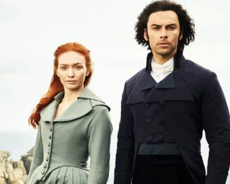 Aesthetic Poldark Illustration diamond painting