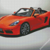 Aesthetic Porsche 718 Boxster diamond painting