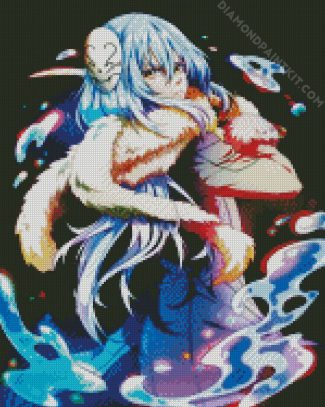 Aesthetic Rimuru Tempest Anime diamond painting