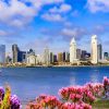 Aesthetic San Diego Skyline Viewpoint Coronado diamond painting