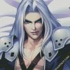 Aesthetic Sephiroth diamond painting