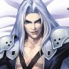 Aesthetic Sephiroth diamond painting