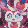 Aesthetic Sylveon Anime diamond painting