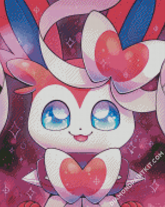 Aesthetic Sylveon Anime diamond painting