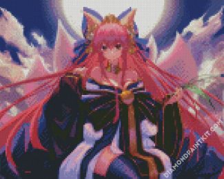 Aesthetic Tamamo diamond painting