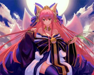 Aesthetic Tamamo diamond painting